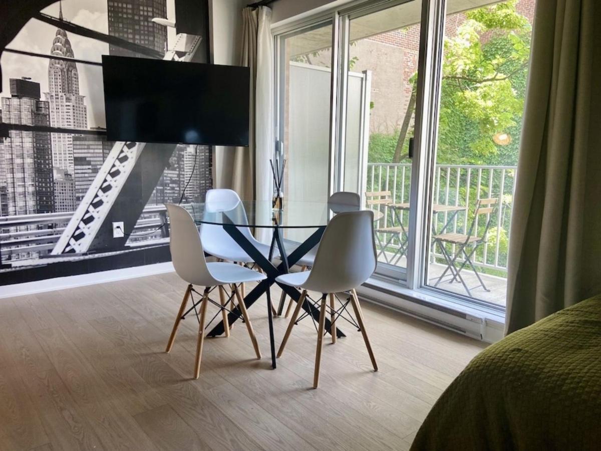 Appartement Condo Avec Terrasse Privee Dans Le Quartier Des Spectacles モントリオール エクステリア 写真